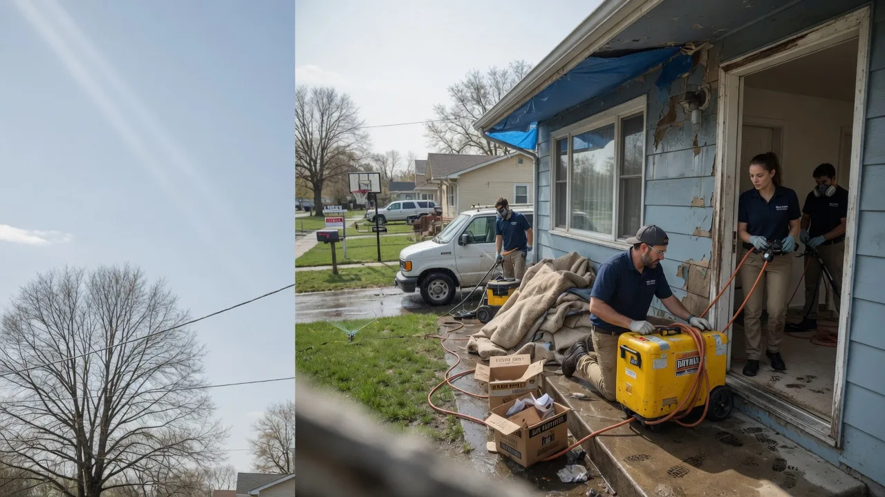 Basement Flood Cleanup in Westby, WI near me